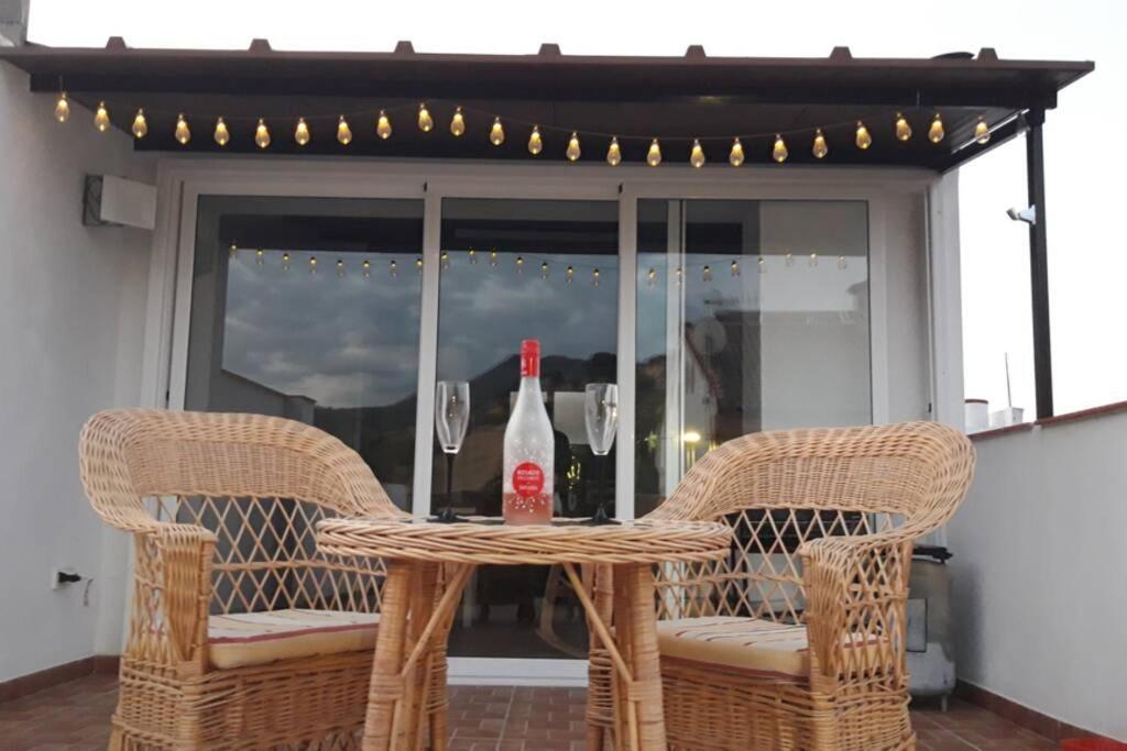 Apartamento Casa Con Vistas Al Campo Y Cocina Con Terraza Villanueva de San Juan Exterior foto