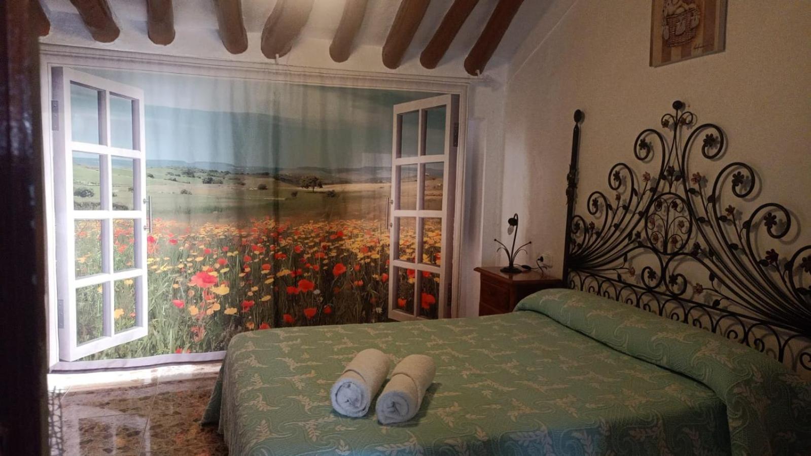 Apartamento Casa Con Vistas Al Campo Y Cocina Con Terraza Villanueva de San Juan Exterior foto